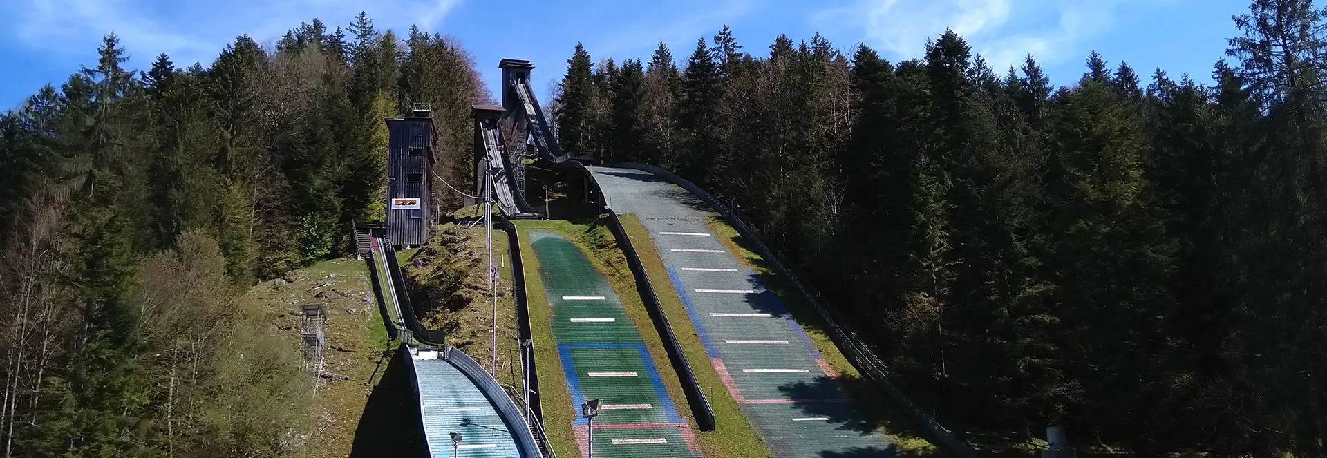Panorama der Kälbersteinschanze
